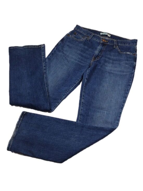 Levi's Denim - Levi's 550 Blue Medium Wash Five Pocket High Rise Relaxed Boot Cut Denim Jean